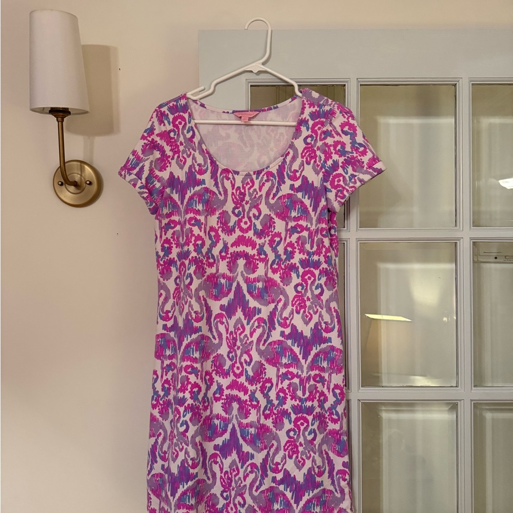 Lilly Pulitzer Pink and Purple Mini Dress